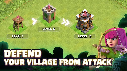 ดาวน์โหลด Clash of Clans ล่าสุด – เกมวางแผนการรบยอดฮิตบนมือถือ - Screenshot 4