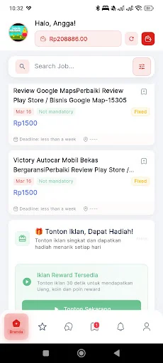 ดาวน์โหลด Gudang Tugas ล่าสุด – แอปทำภารกิจรับเงินจริง ฟรี - Screenshot 17
