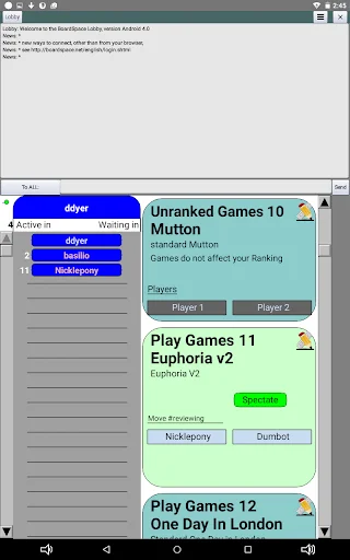 ดาวน์โหลด Boardspace.net ล่าสุด – รวมเกมกระดานกว่า 100 เกมเล่นฟรี - Screenshot 2