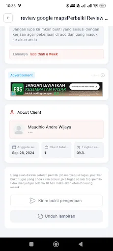 ดาวน์โหลด Gudang Tugas ล่าสุด – แอปทำภารกิจรับเงินจริง ฟรี - Screenshot 23