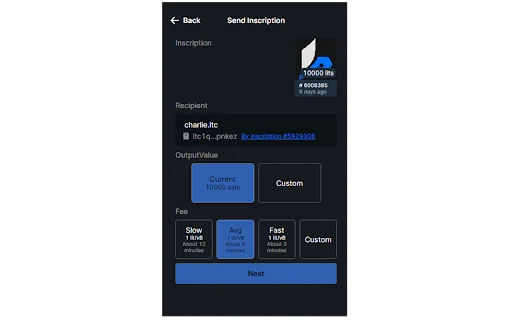 ดาวน์โหลด Litescribe Wallet ล่าสุด – กระเป๋าเงิน Litecoin Ordinals อันดับ 1 - Screenshot 2