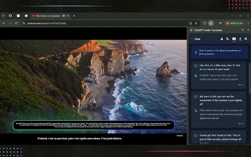 ดาวน์โหลด ChatGPT Audio Translator – แปลภาษาและถอดความแบบเรียลไทม์ - Screenshot 5