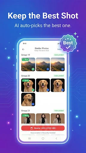 ดาวน์โหลด Duplicate Photo Cleaner AI ล่าสุด – ลบรูปซ้ำ คืนพื้นที่จัดเก็บฟรี - Screenshot 5
