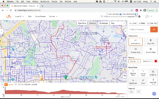 ดาวน์โหลด Wandrer Map Overlay ล่าสุด – วางแผนเส้นทางปั่นจักรยานแบบมือโปร - Screenshot 1