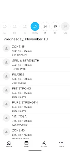 ดาวน์โหลด Big Sky Fitness ล่าสุด – วางแผนและจองคลาสออกกำลังกายฟรี - Screenshot 2