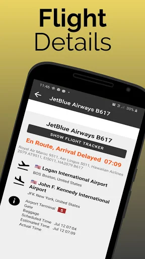 ดาวน์โหลด Fukuoka Airport Flight Info ล่าสุด – เช็คเที่ยวบินเรียลไทม์ฟรี - Screenshot 4