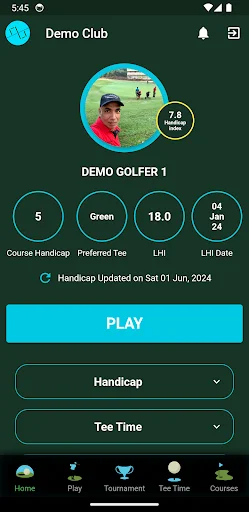 ดาวน์โหลด Online Golf App ล่าสุด – บริหารจัดการสนามกอล์ฟครบวงจรฟรี - Screenshot 3