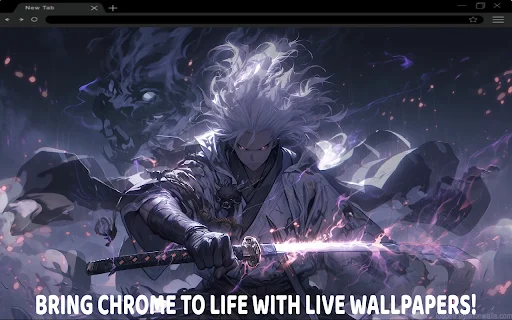 ดาวน์โหลด Dragon Samurai Anime Boy Live Wallpaper ฟรี – ธีมอนิเมะสุดเท่ - Screenshot 1
