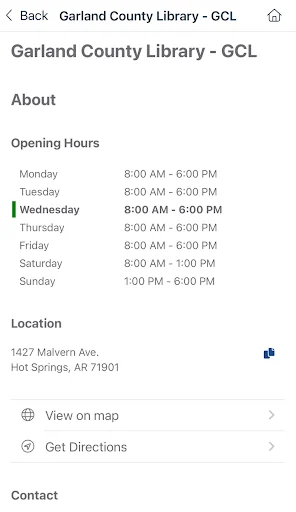 ดาวน์โหลด Garland County Library ล่าสุด – เข้าถึงคลังหนังสือฟรีบนมือถือ - Screenshot 6