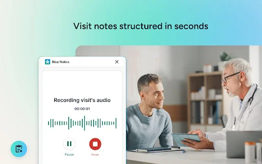 ดาวน์โหลด Noa Notes by Docplanner – ผู้ช่วยบันทึกการแพทย์ AI อัจฉริยะ - Screenshot 2