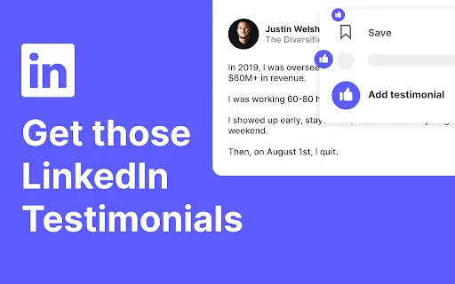 ดาวน์โหลด Testimonial Chrome Extension – รวมรีวิวลูกค้าได้ง่ายดาย - Screenshot 2