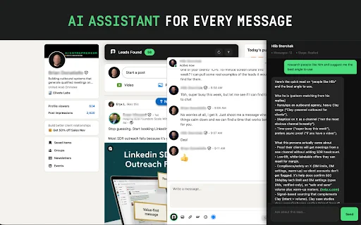 ดาวน์โหลด Autoreach ล่าสุด – ผู้ช่วย AI ปิดการขายบน LinkedIn และ X - Screenshot 3