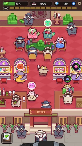 ดาวน์โหลด Cat Mafia: Idle Tycoon เกมบริหารแก๊งแมวเหมียวสุดป่วน ฟรี - Screenshot 2