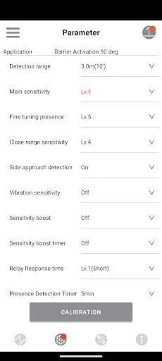 ดาวน์โหลด Virtual Loop ล่าสุด – ตั้งค่าเซนเซอร์ OPTEX OVS-02 ฟรี - Screenshot 4