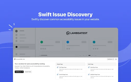 ดาวน์โหลด TestMu AI Accessibility DevTools – เครื่องมือตรวจสอบเว็บช่วยการเข้าถึงที่ดีที่สุด - Screenshot 1