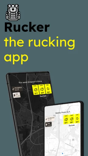 ดาวน์โหลด Rucker แอปติดตามการเดินแบกน้ำหนักที่ดีที่สุด – ฟีเจอร์ครบครัน - Screenshot 1