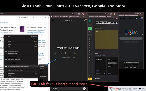 ดาวน์โหลด Split Screen in Tab – TradingView สำหรับ Chrome - Screenshot 4
