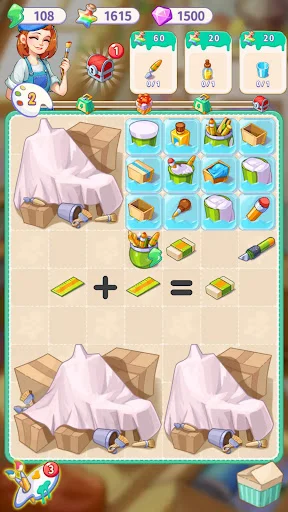 ดาวน์โหลด Merge Artist ล่าสุด – เกมรวมไอเทมสุดสนุก เล่นฟรีบนมือถือ - Screenshot 3