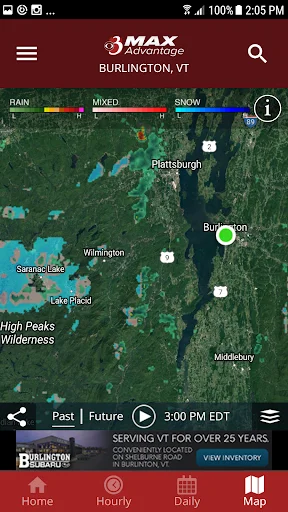 ดาวน์โหลด WCAX WEATHER เวอร์ชันล่าสุด – พยากรณ์อากาศแม่นยำฟรี - Screenshot 4