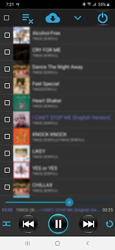 ดาวน์โหลด Music Player: Folder Music+ ล่าสุด – ฟังเพลงออฟไลน์และบนคลาวด์ฟรี - Screenshot 7