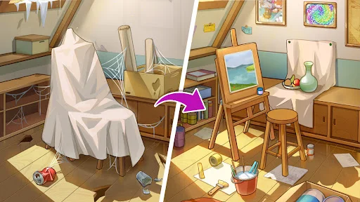ดาวน์โหลด Merge Artist ล่าสุด – เกมรวมไอเทมสุดสนุก เล่นฟรีบนมือถือ - Screenshot 8
