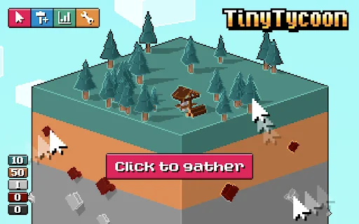 ดาวน์โหลด Tiny Tycoon เกมสร้างเมืองบนดาวเคราะห์จิ๋ว สนุกเล่นเพลิน - Screenshot 1