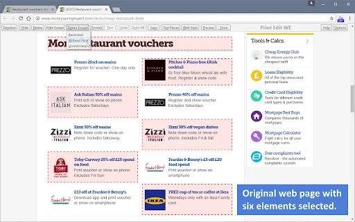 ดาวน์โหลด Print Edit WE ล่าสุด – จัดการหน้าเว็บก่อนพิมพ์ง่ายๆ ฟรี - Screenshot 1