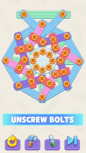 ดาวน์โหลด Screw It Out: Wood Puzzle เวอร์ชันล่าสุด – เกมไขปริศนาสุดสนุก - Screenshot 11