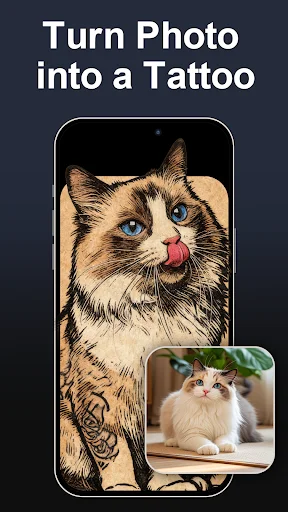 ดาวน์โหลด AI Tattoo Design ล่าสุด – แอปออกแบบรอยสักด้วย AI ฟรี - Screenshot 5