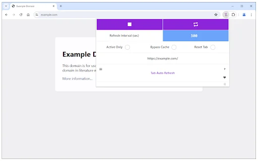 ดาวน์โหลด Tab Auto Refresh ล่าสุด – รีเฟรชหน้าเว็บอัตโนมัติ ใช้งานฟรี - Screenshot 1
