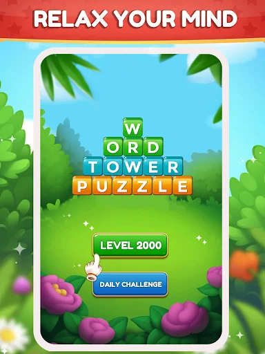 ดาวน์โหลด Word Tower – Premium Puzzle ล่าสุด เกมคำศัพท์ฝึกสมองฟรี - Screenshot 13