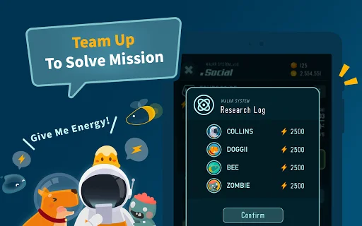 ดาวน์โหลด Walkr: Fitness Space Adventure ล่าสุด – เดินสนุกพร้อมสำรวจอวกาศฟรี - Screenshot 19