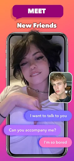ดาวน์โหลด PopMeet-Random Chat Video Call ล่าสุด – วิดีโอคอลสุ่มฟรี - Screenshot 2