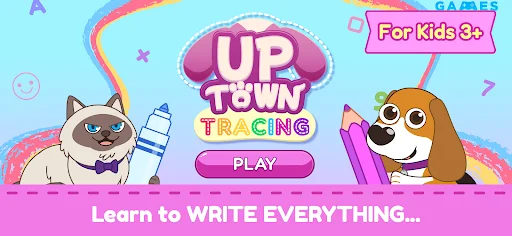 ดาวน์โหลด UpTown Tracing for Kids เวอร์ชันล่าสุด – แอปฝึกเขียนฟรี - Screenshot 1