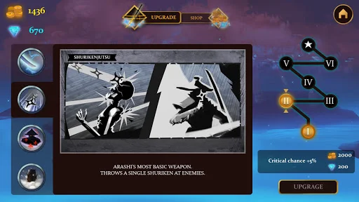 ดาวน์โหลด Ninja Arashi ล่าสุด – เกมแอ็กชันนินจาสุดท้าทาย เล่นฟรีออฟไลน์ - Screenshot 5