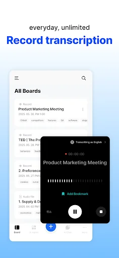 ดาวน์โหลด daglo – All-in-one AI ล่าสุด – ตัวช่วยสรุปการประชุมและถอดเสียงอัจฉริยะ - Screenshot 2