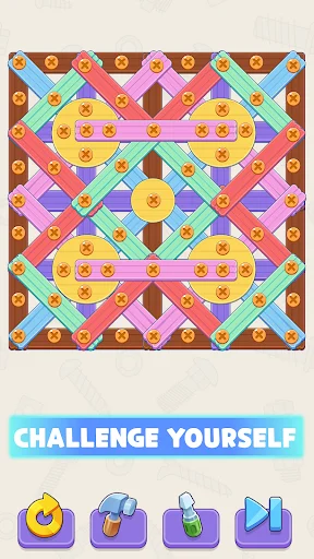 ดาวน์โหลด Screw It Out: Wood Puzzle เวอร์ชันล่าสุด – เกมไขปริศนาสุดสนุก - Screenshot 20