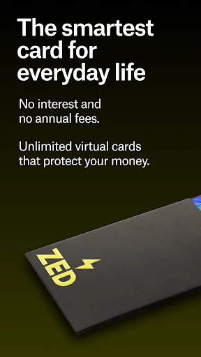 ดาวน์โหลด Zed Credit Card เวอร์ชันล่าสุด – บัตรเครดิตสำหรับคนรุ่นใหม่ - Screenshot 1