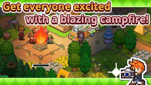 ดาวน์โหลด Forest Camp Story ล่าสุด – เกมสร้างแคมป์สุดคิวท์ สไตล์พิกเซลอาร์ต - Screenshot 2