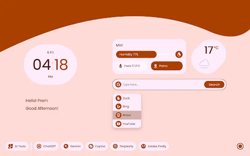 ดาวน์โหลด Material You NewTab ล่าสุด – ปรับแต่งหน้าแท็บใหม่ให้สวยงามฟรี - Screenshot 5