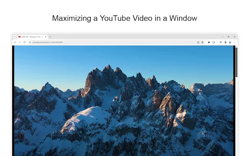 ดาวน์โหลด Full Screen for Chrome – ขยายหน้าจอเว็บและวิดีโอได้ง่ายในคลิกเดียว - Screenshot 2