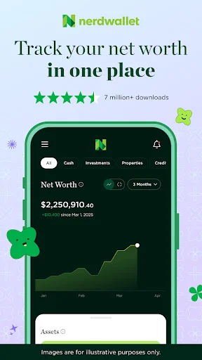 ดาวน์โหลด NerdWallet: แอปจัดการการเงินส่วนบุคคลและวางแผนการลงทุน - Screenshot 1