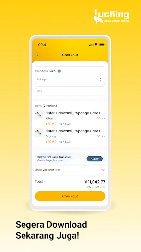 ดาวน์โหลด Ducking.id ล่าสุด – นำเข้าสินค้าจากจีนสู่อินโดนีเซียปลอดภัย - Screenshot 4