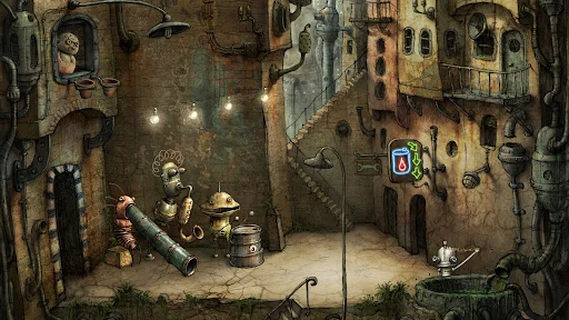 ดาวน์โหลด Machinarium ล่าสุด – เกมผจญภัยหุ่นยนต์สุดคลาสสิกบน Android - Screenshot 1