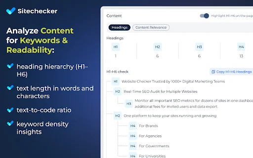 ดาวน์โหลด Website SEO Checker – เครื่องมือวิเคราะห์ SEO ฟรีที่ดีที่สุด - Screenshot 3