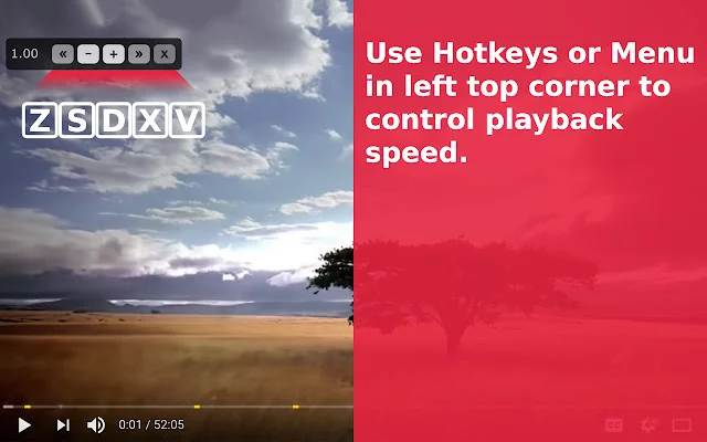 ดาวน์โหลด Video Speed Controller ล่าสุด – ปรับความเร็ววิดีโอฟรี - Screenshot 1