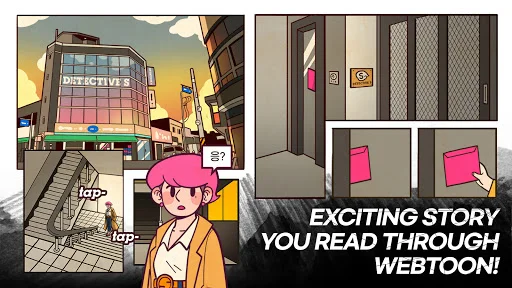 ดาวน์โหลด Detective S: Mystery Puzzle ล่าสุด – เกมไขปริศนาสไตล์เว็บตูนฟรี - Screenshot 6