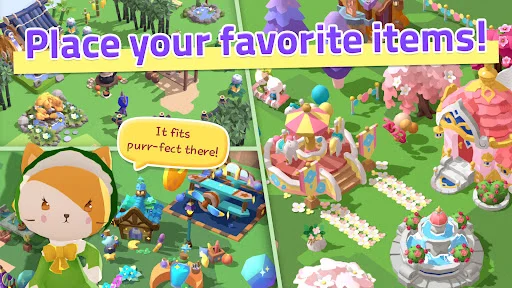 ดาวน์โหลด The Secret of Cat Island ล่าสุด – เกมฟาร์มแมวสุดน่ารักบนมือถือ - Screenshot 3