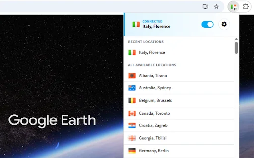 ดาวน์โหลด Hide My IP ล่าสุด – เปลี่ยน IP ปลดล็อกเว็บฟรี - Screenshot 1