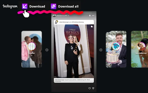 Exta: โปรแกรมดาวน์โหลด Instagram ฟรี – เซฟ Reels, Story, ภาพและวิดีโอระดับ HD - Screenshot 3